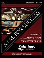 AIM For Success, Book 2 Tuba band method book cover Thumbnail